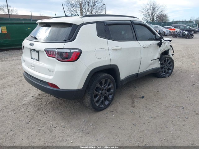 44758609 :رقم المزاد ، 3C4NJDEB4MT583864 vin ، 2021 Jeep Compass 80th Anniversary 4x4 مزاد بيع
