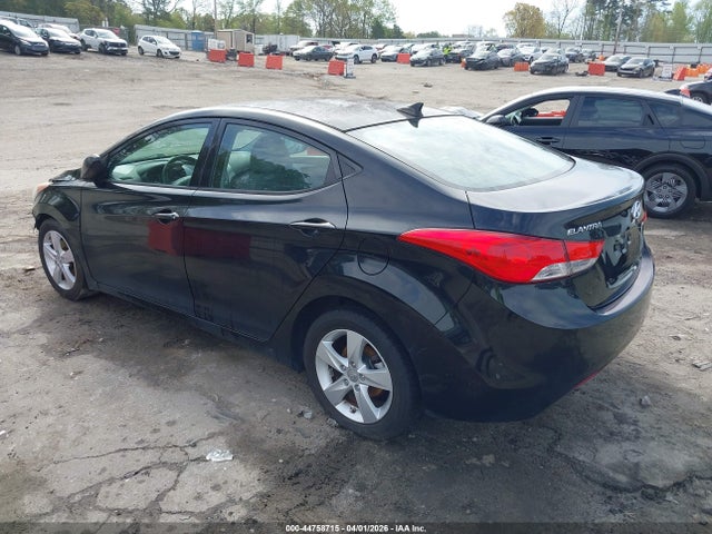 Продаж на аукціоні авто 2013 Hyundai Elantra Gls, vin: 5NPDH4AE0DH342262, номер лоту: 44758715
