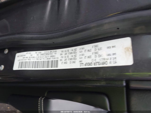 44758773 :رقم المزاد ، 1C4RJFBG9EC220843 vin ، 2014 Jeep Grand Cherokee Limited مزاد بيع