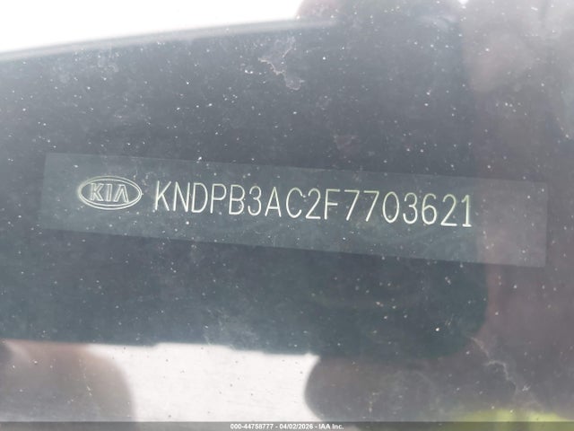 Продаж на аукціоні авто 2015 Kia Sportage Lx, vin: KNDPB3AC2F7703621, номер лоту: 44758777