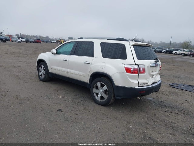 44758815 :رقم المزاد ، 1GKLVMED4AJ177930 vin ، 2010 Gmc Acadia Slt-1 مزاد بيع