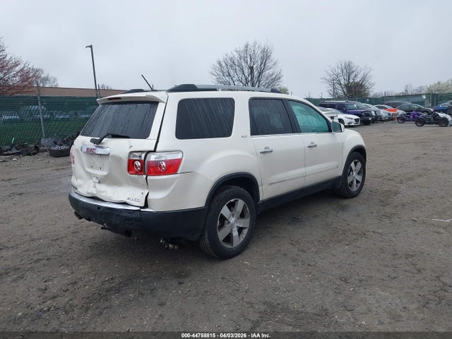 44758815 :رقم المزاد ، 1GKLVMED4AJ177930 vin ، 2010 Gmc Acadia Slt-1 مزاد بيع