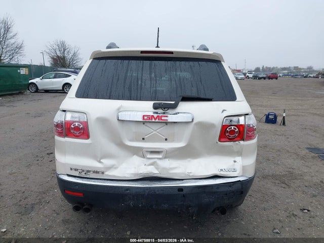 44758815 :رقم المزاد ، 1GKLVMED4AJ177930 vin ، 2010 Gmc Acadia Slt-1 مزاد بيع