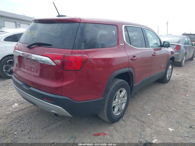 44758853 :رقم المزاد ، 1GKKNKLA8KZ131822 vin ، 2019 Gmc Acadia Sle-1 مزاد بيع