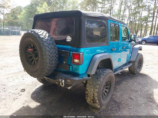 44758864 :رقم المزاد ، 1C4HJXDG7KW608954 vin ، 2019 Jeep Wrangler Unlimited Sport S 4x4 مزاد بيع