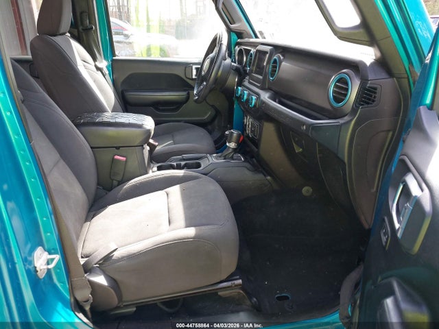 44758864 :رقم المزاد ، 1C4HJXDG7KW608954 vin ، 2019 Jeep Wrangler Unlimited Sport S 4x4 مزاد بيع