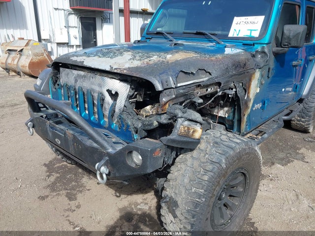 44758864 :رقم المزاد ، 1C4HJXDG7KW608954 vin ، 2019 Jeep Wrangler Unlimited Sport S 4x4 مزاد بيع