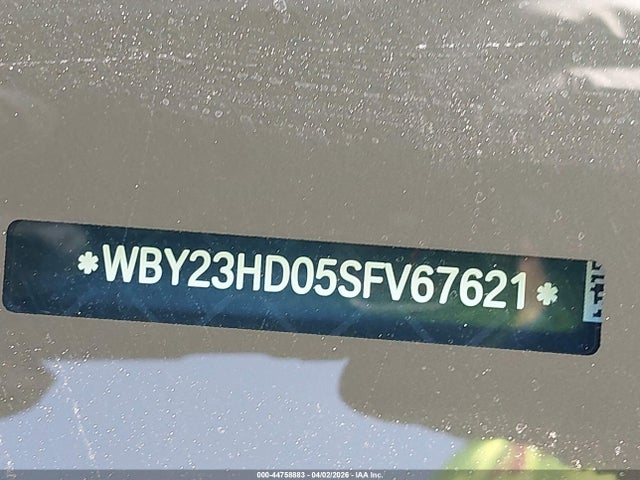 Aukcja sprzedaży 2025 Bmw I4 Gran Coupe Edrive40, vin: WBY23HD05SFV67621, numer aukcji: 44758883