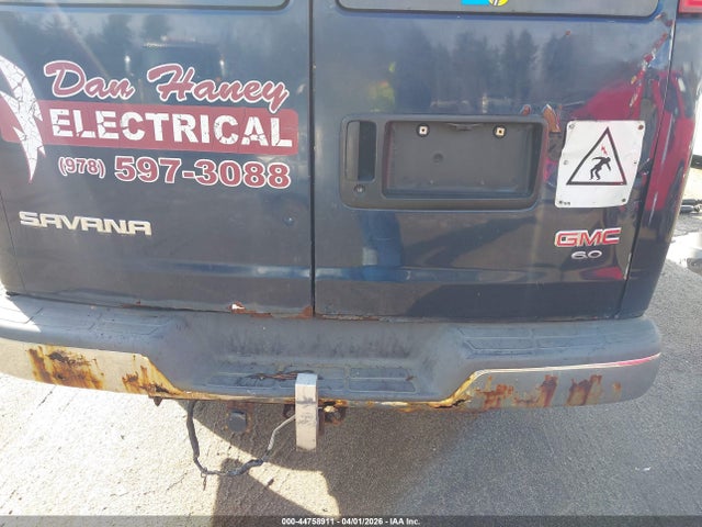 44758911 :رقم المزاد ، 1GTHG35U161107783 vin ، 2006 Gmc Savana Work Van مزاد بيع