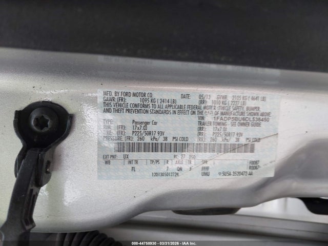 2013 FORD C-MAX HYBRID 1FADP5BU6DL538450 Photo 8