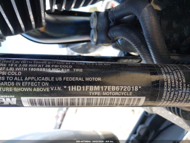 Harley-Davidson Flhr Road King 2014 1HD1FBM17EB672018 Image 10