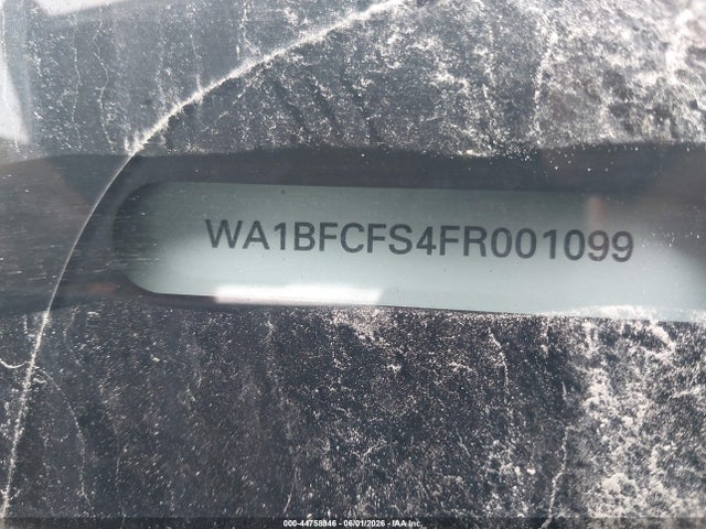 44758946 :رقم المزاد ، WA1BFCFS4FR001099 vin ، 2015 Audi Q3 2.0t Premium Plus مزاد بيع