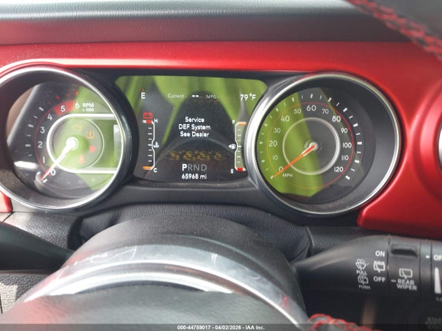 44759017 :رقم المزاد ، 1C4JJXFM3MW532284 vin ، 2021 Jeep Wrangler Unlimited Rubicon 4x4 مزاد بيع