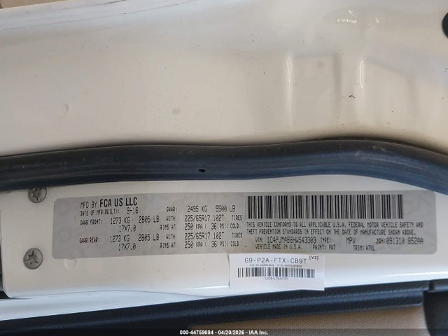 2017 JEEP CHEROKEE 1C4PJMAB8HW543303 Photo 8