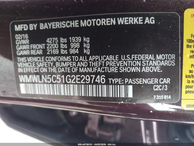 Mini Clubman Cooper 2016 WMWLN5C51G2E29746 Image 9