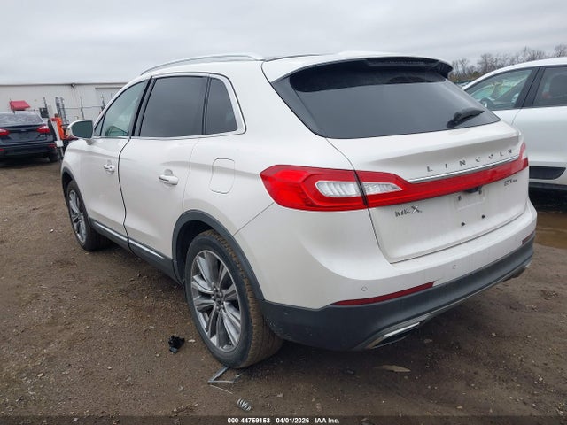 Продаж на аукціоні авто 2017 Lincoln Mkx Reserve, vin: 2LMPJ8LP5HBL38099, номер лоту: 44759153