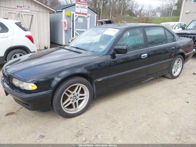 Aukcja sprzedaży 2001 Bmw 740il, vin: WBAGH83491DP30193, numer aukcji: 44759200