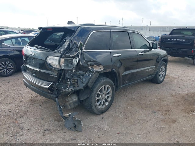 44759311 :رقم المزاد ، 1C4RJFBG6GC381363 vin ، 2016 Jeep Grand Cherokee Limited مزاد بيع