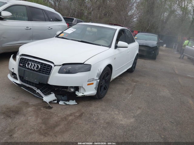 2008 Audi A4 2.0t მანქანა იყიდება აუქციონზე, vin: WAUDF78E68A056021, აუქციონის ნომერი: 44759380