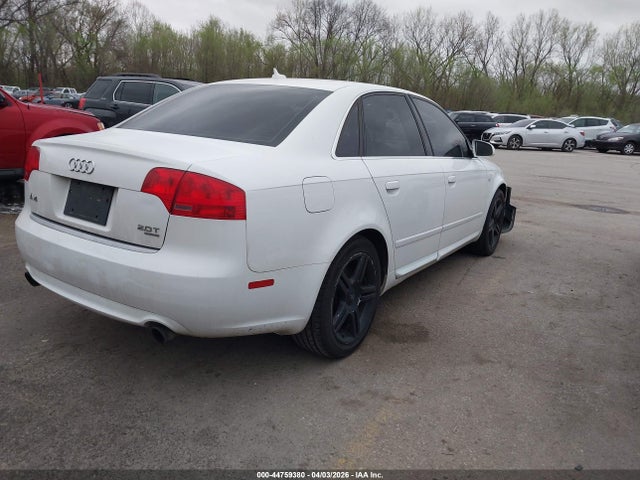 2008 Audi A4 2.0t მანქანა იყიდება აუქციონზე, vin: WAUDF78E68A056021, აუქციონის ნომერი: 44759380
