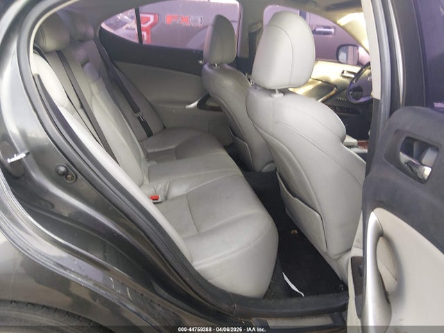 44759388 :رقم المزاد ، JTHBK262565021640 vin ، 2006 Lexus Is 250 مزاد بيع