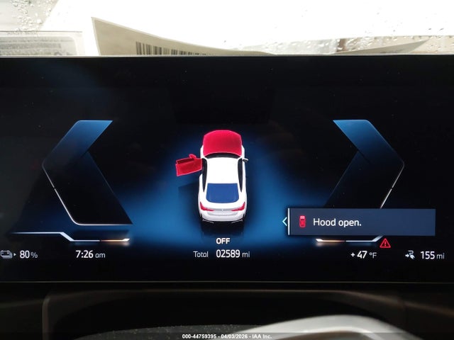 Aukcja sprzedaży 2025 Bmw I4 Gran Coupe Xdrive40, vin: WBY43HD04SFU19534, numer aukcji: 44759395