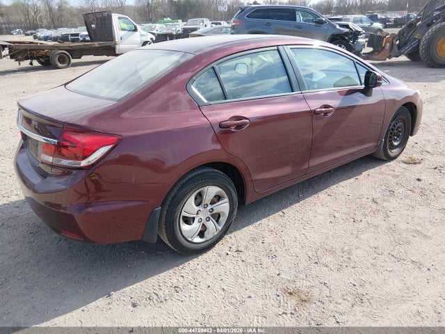 44759483 :رقم المزاد ، 19XFB2F52DE246385 vin ، 2013 Honda Civic Lx مزاد بيع