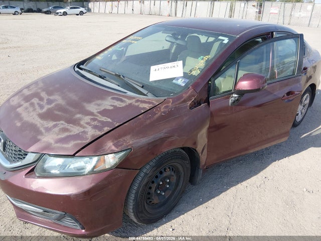 44759483 :رقم المزاد ، 19XFB2F52DE246385 vin ، 2013 Honda Civic Lx مزاد بيع