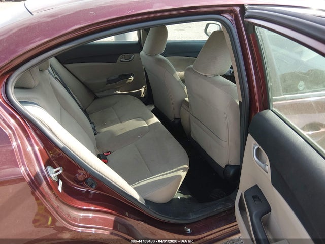 44759483 :رقم المزاد ، 19XFB2F52DE246385 vin ، 2013 Honda Civic Lx مزاد بيع