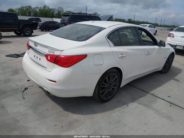 44759520 :رقم المزاد ، JN1FV7AR6HM871641 vin ، 2017 Infiniti Q50 3.0t Red Sport 400 مزاد بيع