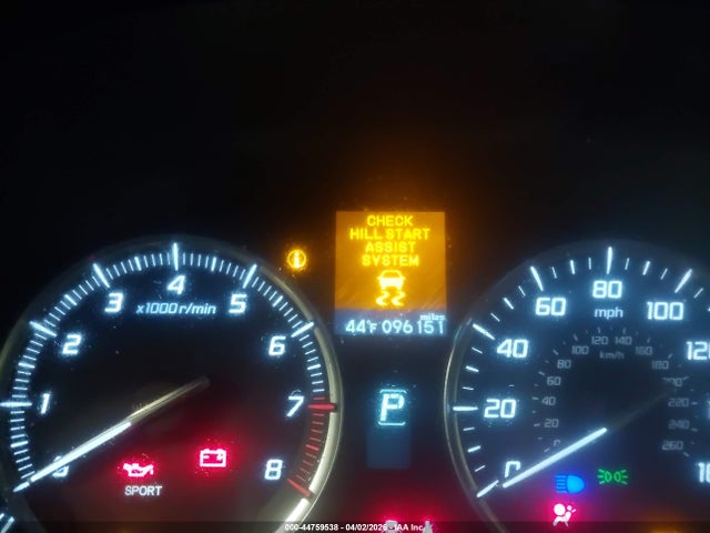 Aukcja sprzedaży 2016 Acura Tlx, vin: 19UUB1F3XGA010866, numer aukcji: 44759538