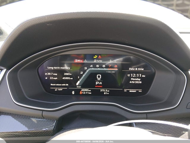 Продаж на аукціоні авто 2022 Audi Sq5 Sportback Premium Plus Tfsi Quattro Tiptronic, vin: WA124AFY4N2044752, номер лоту: 44759556