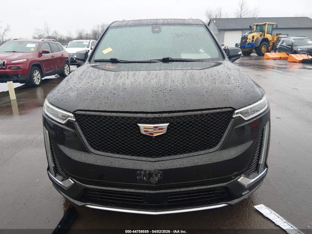 44759559 :رقم المزاد ، 1GYKPFRS0MZ142484 vin ، 2021 Cadillac Xt6 Awd Premium Luxury مزاد بيع