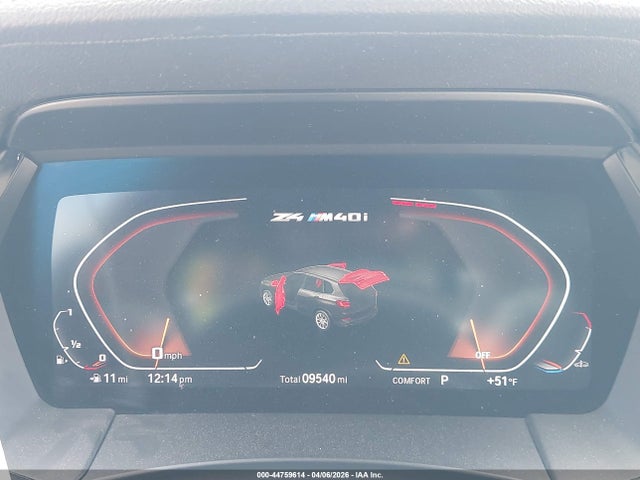 44759614 :رقم المزاد ، WBAHF9C02LWW46723 vin ، 2020 Bmw Z4 M40i مزاد بيع