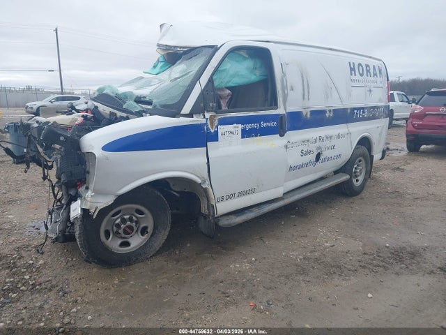 44759632 :رقم المزاد ، 1GTW7AFFXH1915628 vin ، 2017 Gmc Savana 2500 Work Van مزاد بيع