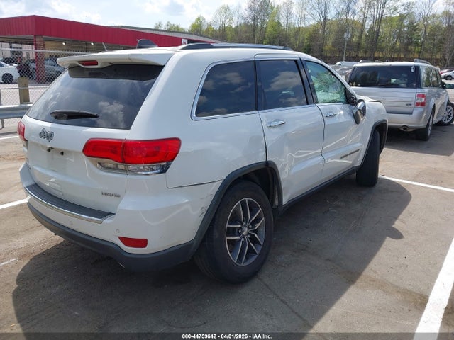 Aukcja sprzedaży 2017 Jeep Grand Cherokee Limited 4x4, vin: 1C4RJFBG7HC862868, numer aukcji: 44759642