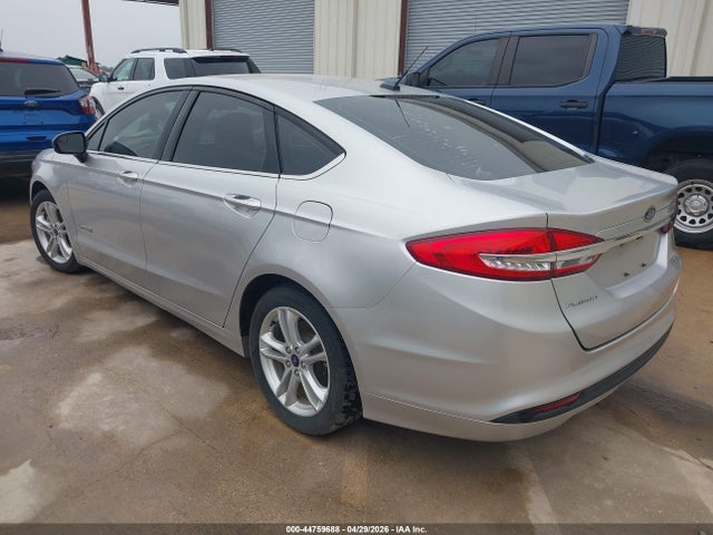 3FA6P0UU7JR278906 Ford Fusion Hybrid S