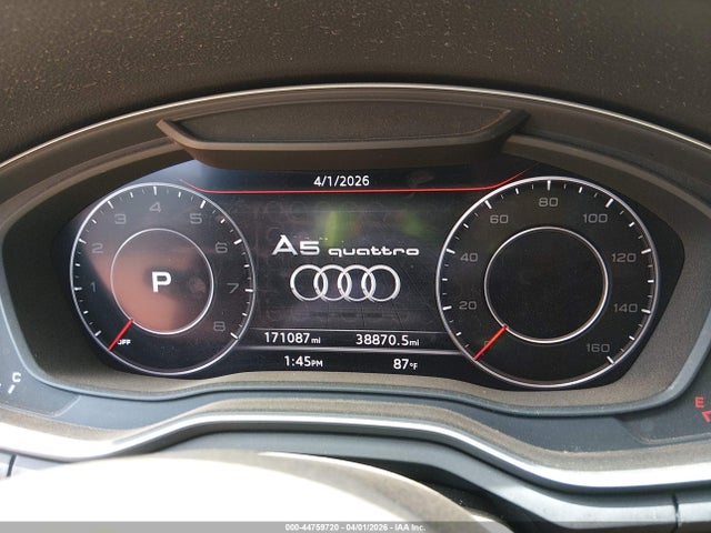 Продаж на аукціоні авто 2018 Audi A5 2.0t Premium, vin: WAUFNCF58JA010641, номер лоту: 44759720