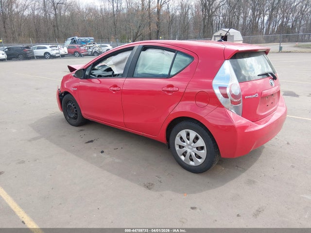 44759733 :رقم المزاد ، JTDKDTB35D1549733 vin ، 2013 Toyota Prius C Two مزاد بيع