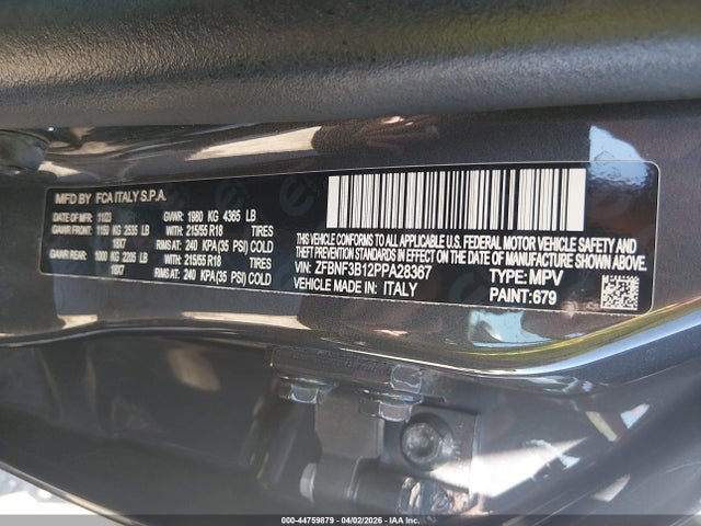 Fiat 500x Sport Awd 2023 ZFBNF3B12PPA28367 Image 9