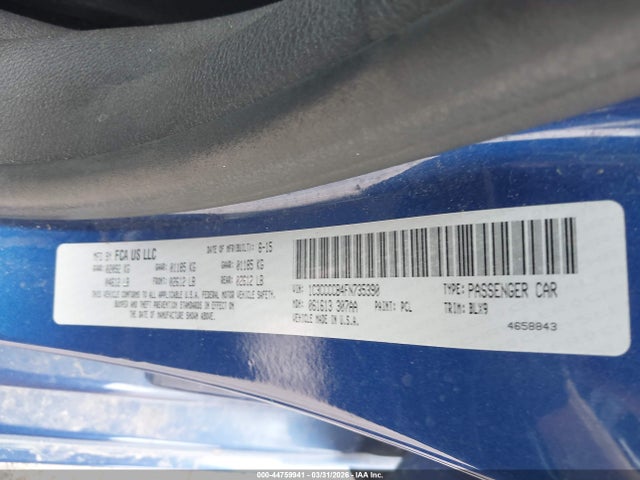 Продаж на аукціоні авто 2015 Chrysler 200 C, vin: 1C3CCCCB4FN735390, номер лоту: 44759941