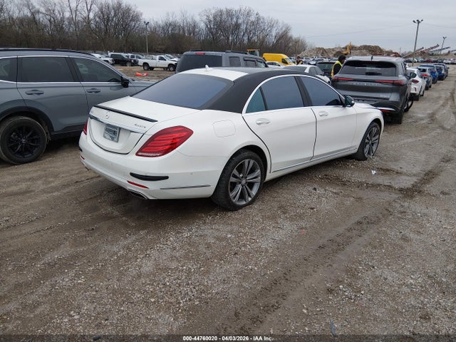 Продажа на аукционе авто 2015 Mercedes-benz S 550 4matic, vin: WDDUG8FB4FA116184, номер лота: 44760020