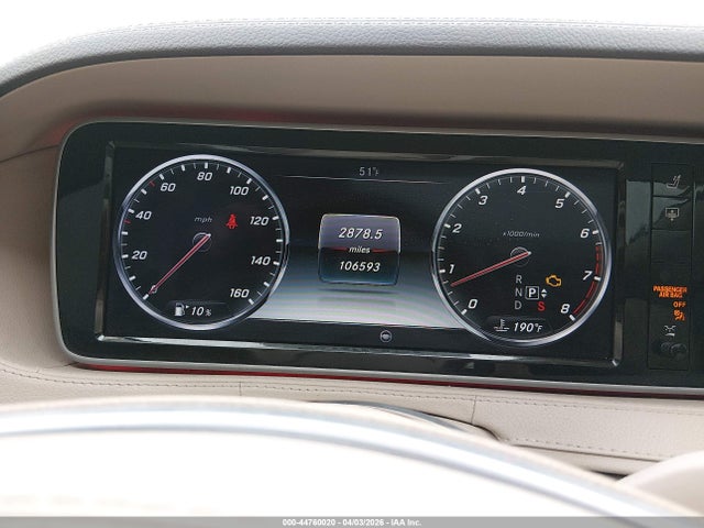 Продажа на аукционе авто 2015 Mercedes-benz S 550 4matic, vin: WDDUG8FB4FA116184, номер лота: 44760020