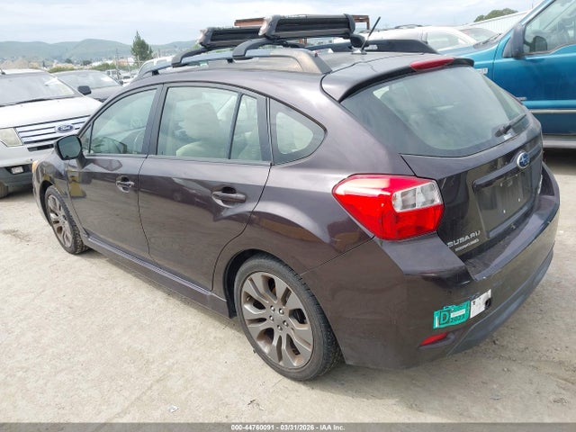 44760091 :رقم المزاد ، JF1GPAS67D2803650 vin ، 2013 Subaru Impreza 2.0i Sport Limited مزاد بيع