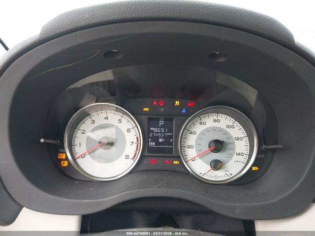 44760091 :رقم المزاد ، JF1GPAS67D2803650 vin ، 2013 Subaru Impreza 2.0i Sport Limited مزاد بيع