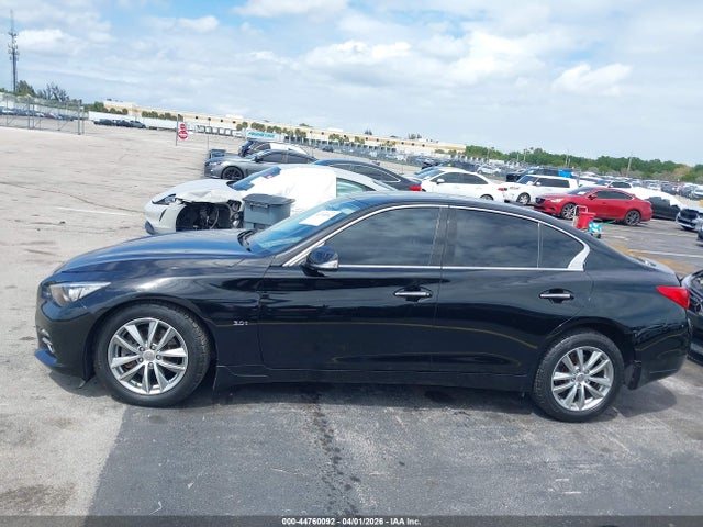 44760092 :رقم المزاد ، JN1EV7AR9HM841545 vin ، 2017 Infiniti Q50 3.0t Signature Edition مزاد بيع