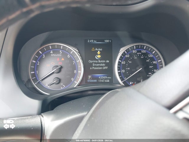 44760092 :رقم المزاد ، JN1EV7AR9HM841545 vin ، 2017 Infiniti Q50 3.0t Signature Edition مزاد بيع
