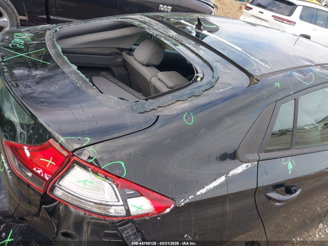 44760128 :رقم المزاد ، KMHC65LC9LU231342 vin ، 2020 Hyundai Ioniq Hybrid Blue مزاد بيع