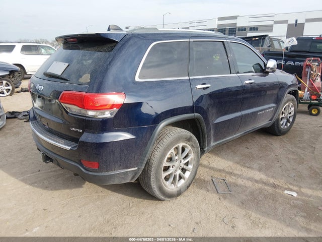 2014 Jeep Grand Cherokee Limited მანქანა იყიდება აუქციონზე, vin: 1C4RJEBT3EC116291, აუქციონის ნომერი: 44760203