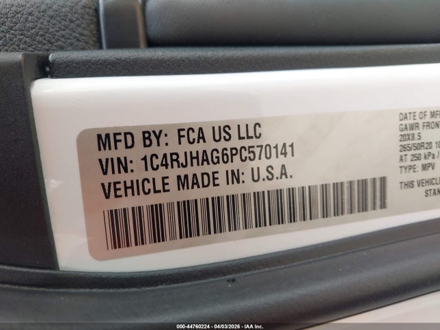 2023 JEEP GRAND CHEROKEE 1C4RJHAG6PC570141 Photo 8